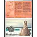 1987 - Portogallo 100 Escudos Argento commemorativa Gil Eanes Navigatore portoghese